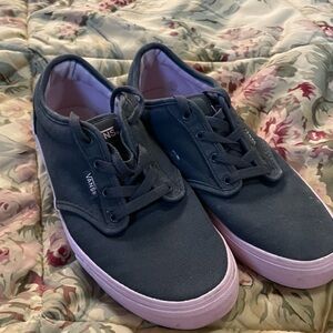 Vans Women’s Gray & Pink Shoes Size 5.5
